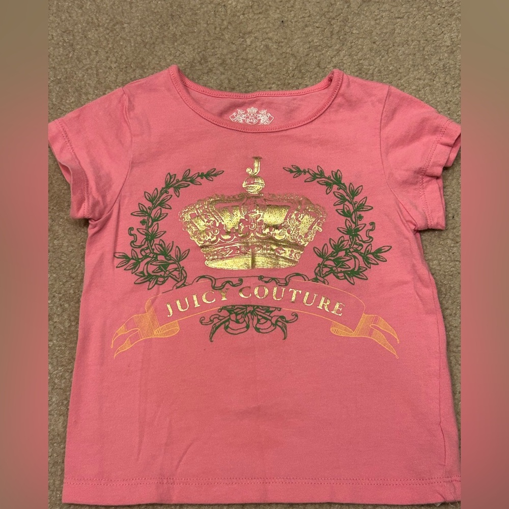 Girls 12-18m Juicy Couture t-shirt